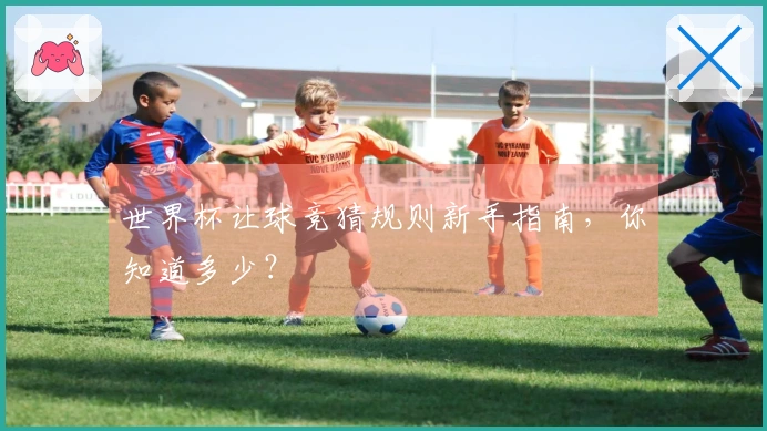 世界杯让球竞猜规则新手指南，你知道多少？